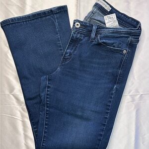 Levi’s 529 Women's Dark Blue Stretch Jeans - Curvy Bootcut